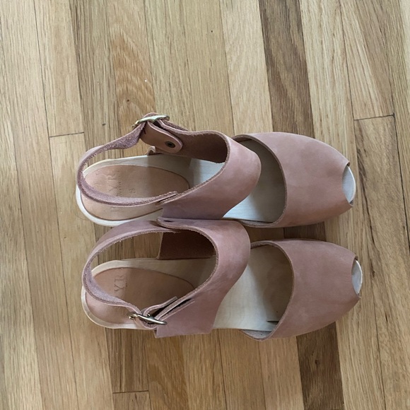 Bryr Miranda peep-toe clogs 38 - Picture 4 of 5